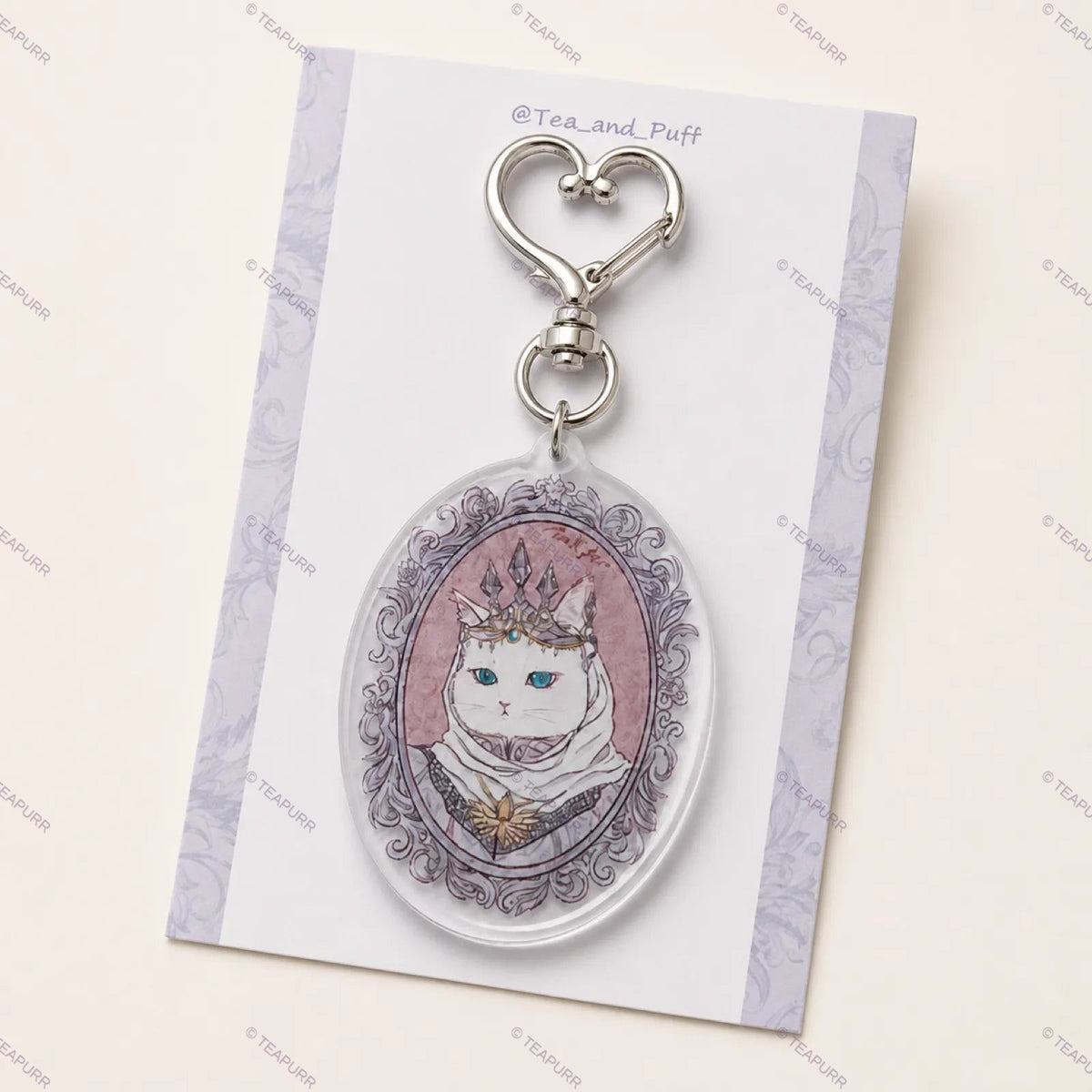 Portrait of a Lady · Acrylic Keychain
