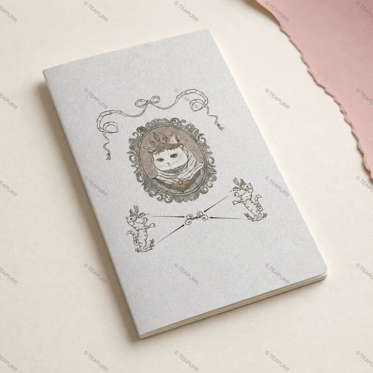 White Cat Queen · Mini Notebook